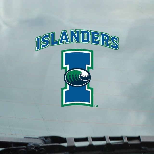 Texas A&M University-Corpus Christi Islanders Cling Decal