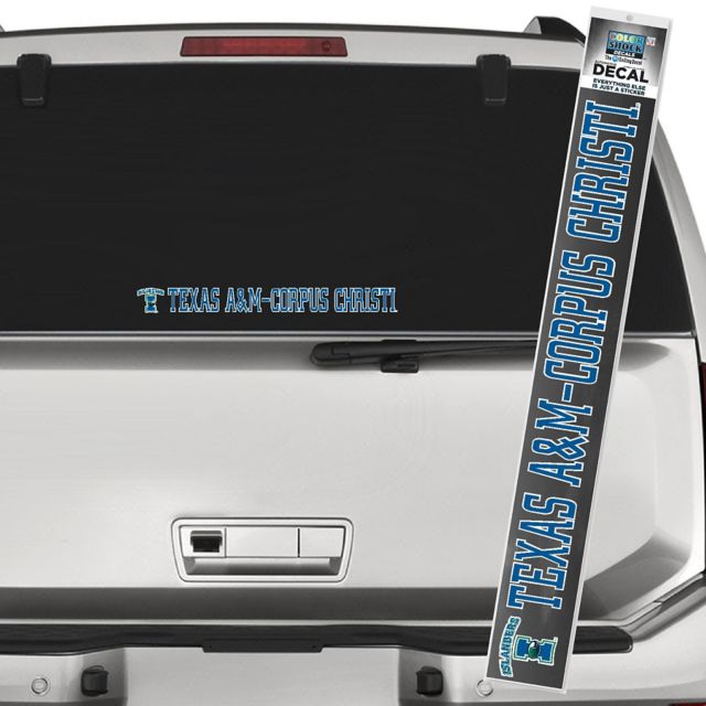 Texas A&M University-Corpus Christi Islanders Strip Decal