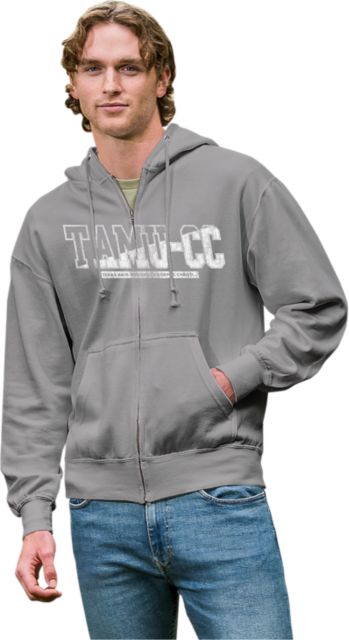 Texas A&M University-Corpus Christi Full Zip Hooded Sweatshirt