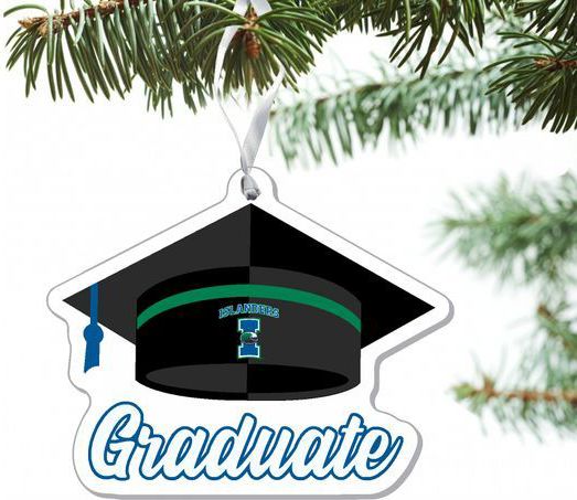 Texas A&M University-Corpus Christi 3x4 Grad Ornament