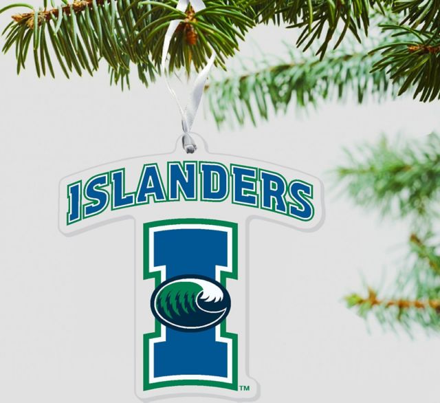 Texas A&M University-Corpus Christi Islanders 3 x 4 Ornament