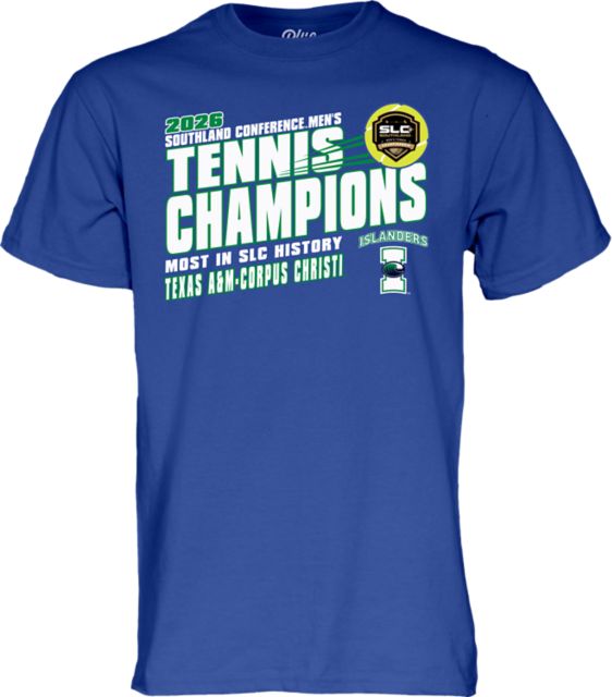 Texas A & M University-Corpus Christi Men's Tennis 2026 Conference Champions Short Sleeve T-Shirt