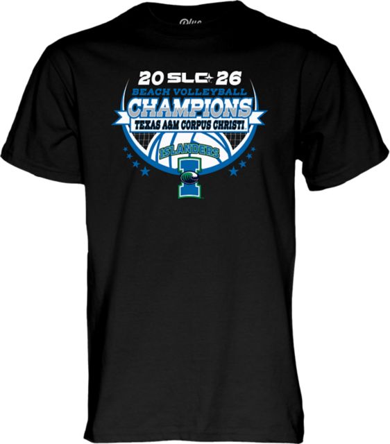 Texas A & M University-Corpus Christi Women's Beach Volleyball 2026 Conference Champions Short Sleeve T-Shirt