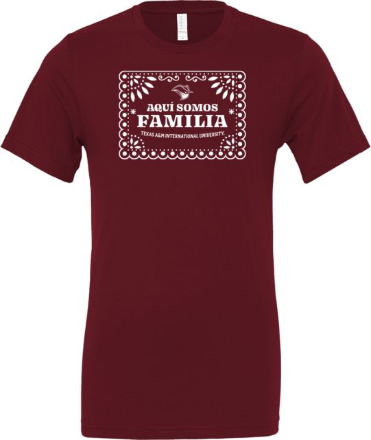 Texas A&M International University Hispanic Heritage Familia Short Sleeve T-Shirt