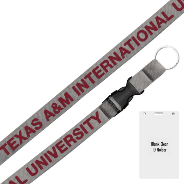 Texas A&M International University 3/4" Lanyard