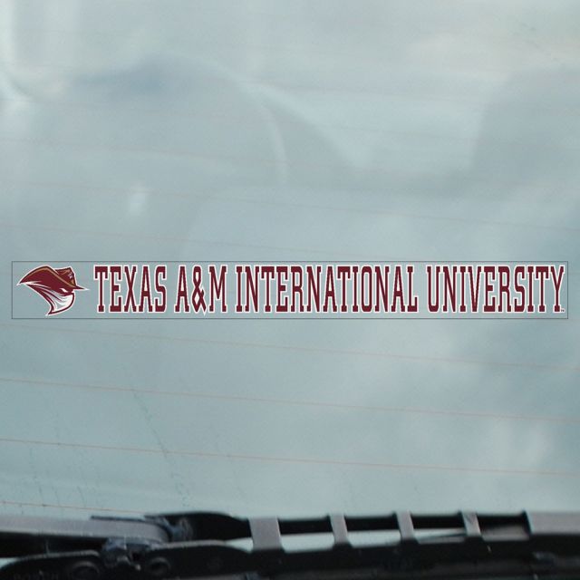 Texas A&M International University Dustdevils Strip Decal