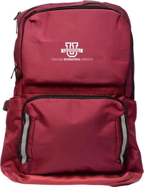 Texas A&M International University Reflective Backpack