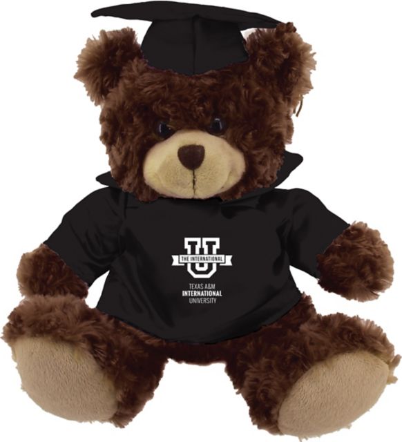 Texas A&M International University 10'' Graduation Bear