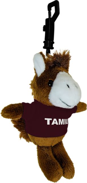 Texas A&M International University Plush Keychain