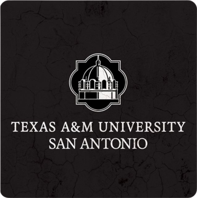Texas A&M University-San Antonio 4'' x 4'' Coaster