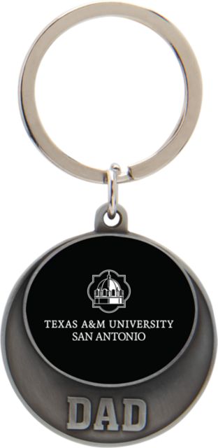 Texas A&M University-San Antonio Dad Keychain