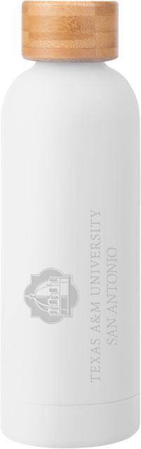 Texas A&M University-San Antonio Blair Stainless Steel Bottle w/ Bamboo Lid 17 oz