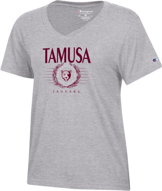 Texas A&M University-San Antonio Jaguars Women's V-Neck Short Sleeve T-Shirt