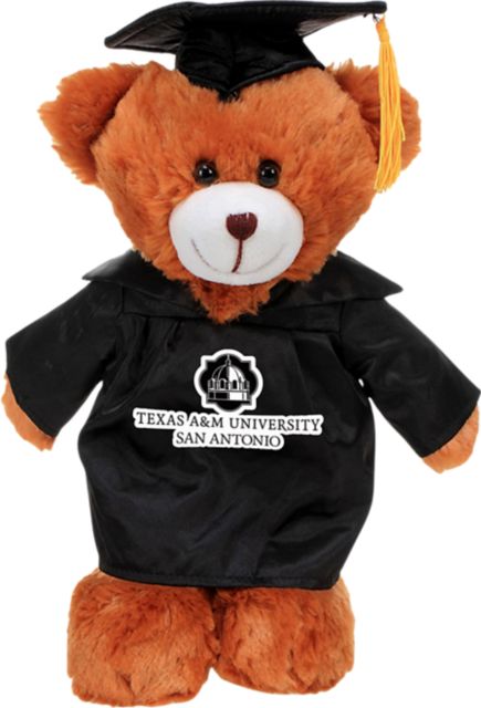 Texas A&M University-San Antonio Jaguars Graduation Plush