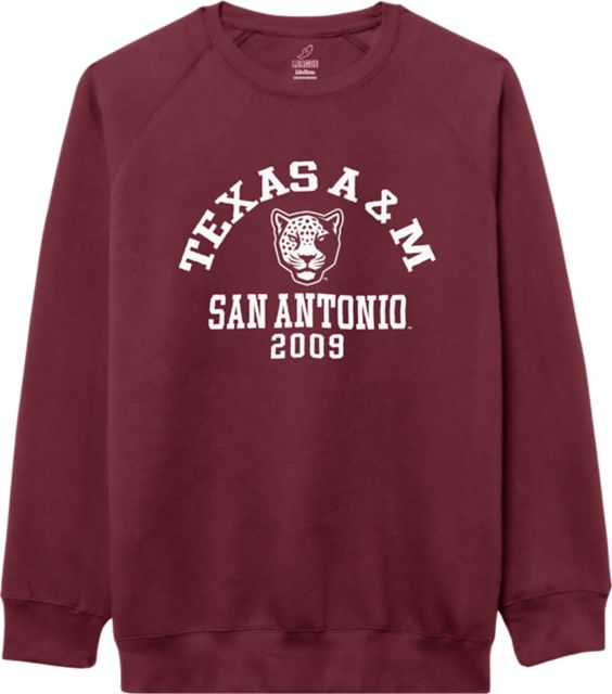 Texas A&M University-San Antonio Jaguars Crewneck Sweatshirt