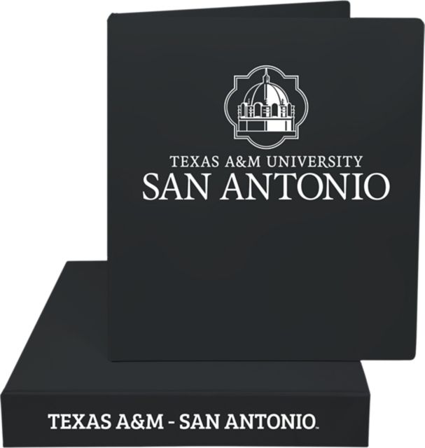 Texas A&M University-San Antonio 1.5'' Vinyl Binder