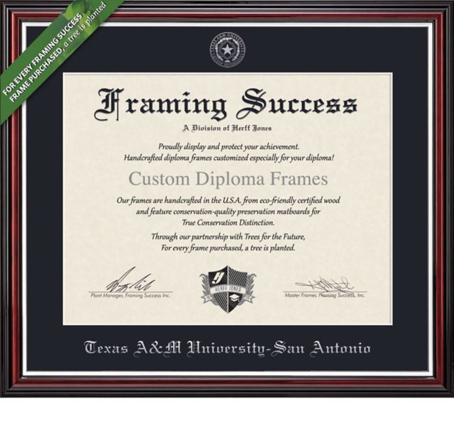 Texas A&M University-San Antonio 11x14 Diploma Frame
