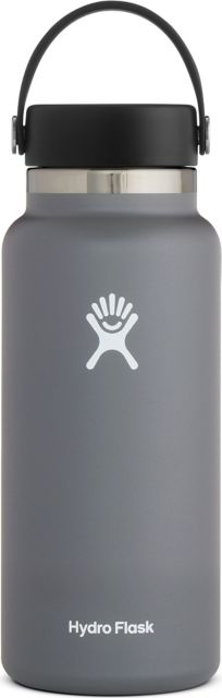 Hydro Flask Wide Mouth Bottle with Flex Cap 32 Oz Stone