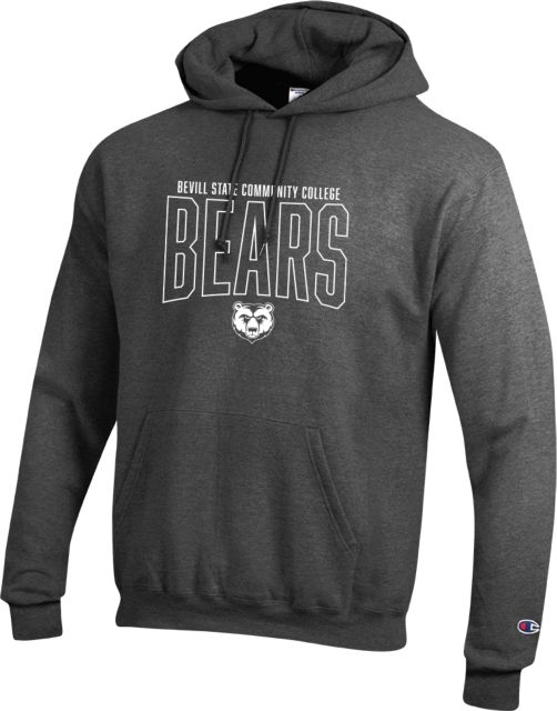 Bevill State Comm Champion Granite Heather Fleece Hoodie Bevill State Bears