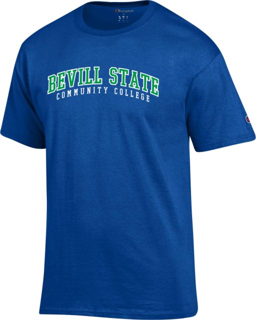 Bevill State Comm Champion T Shirt Arched Bevill State Community College