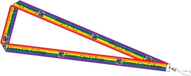 Fresno City College Pride 3-4'' Lanyard