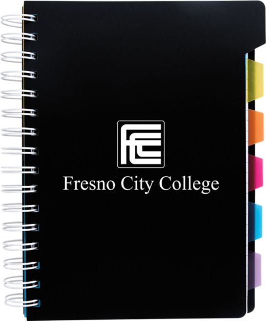 Fresno City College Notebook with Tabs
