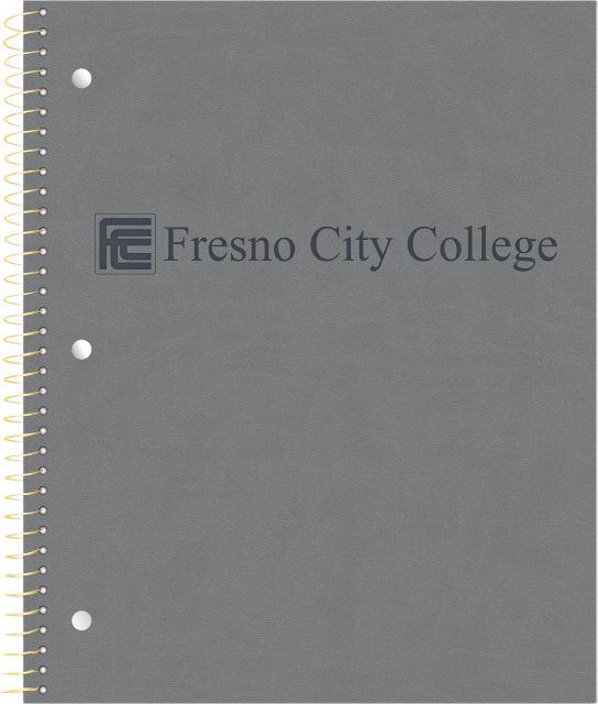 Fresno City College 1 Subject Notebook