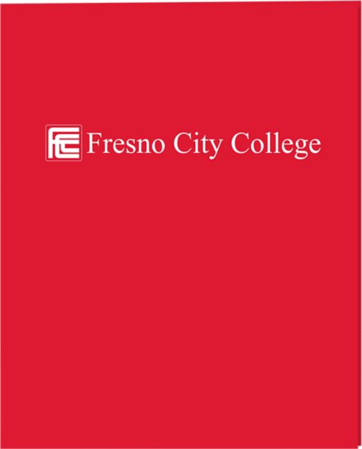 Fresno City College 2 Pocket Folder