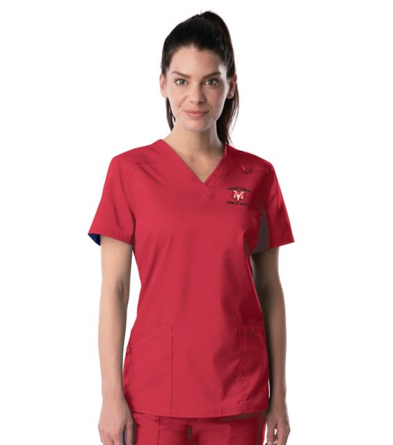 Landau ProFlex Women's 3-Pocket V-Neck Scrub Top