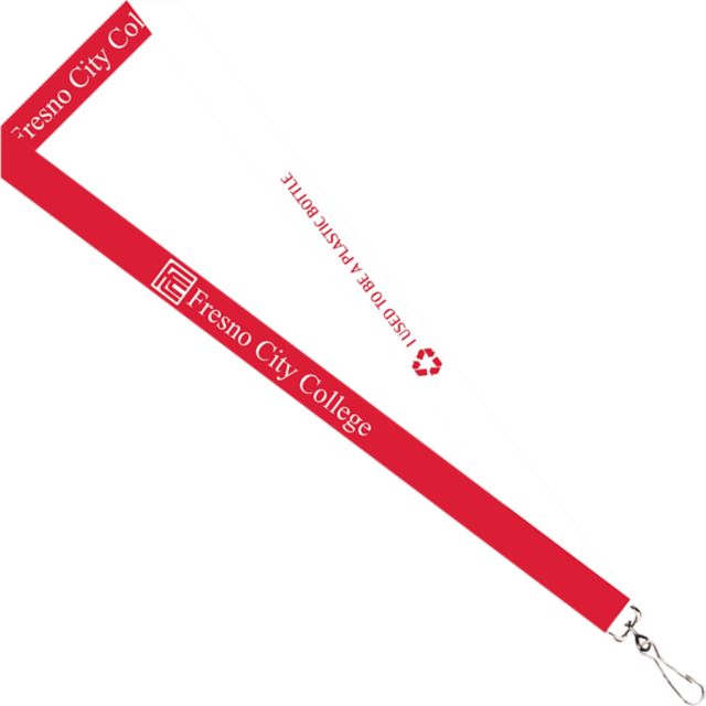 Fresno City College Recycled Lanyard