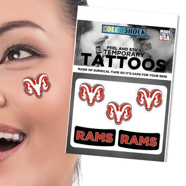 Fresno City College Rams Mini Decal