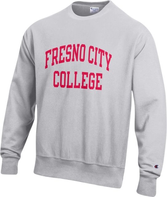 Fresno City College Reverse Weave Crewneck Sweatshirt