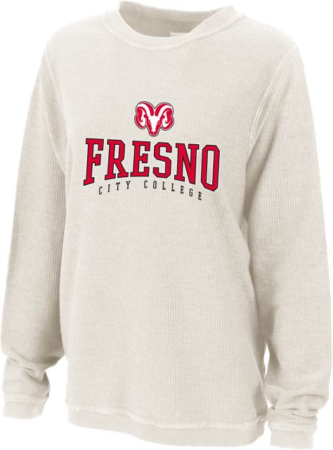 Fresno City College Rams Women's Crewneck Sweatshirt: