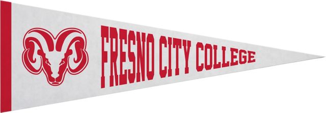 Fresno City College Rams 5x15 Pennant