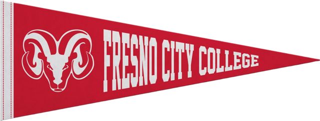 Fresno City College 9"X24" Full Color Pennant
