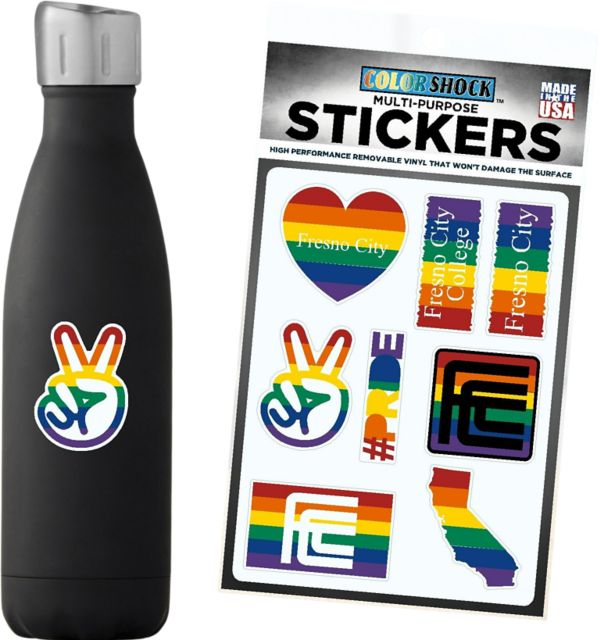 Fresno City College 7.5'' x 7.5'' Sticker Sheet