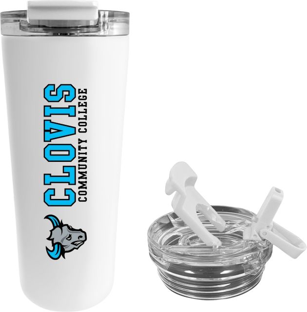 Clovis Community College 24 oz. 2-in-1 Tumbler