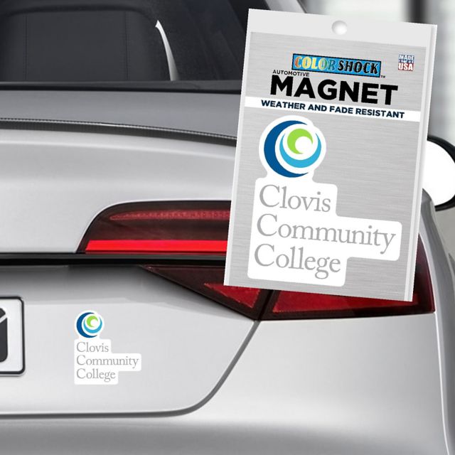 Clovis Community College 4" x 4" Magnet
