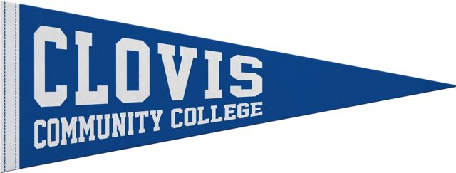 Clovis Community College 9x24 Pennant