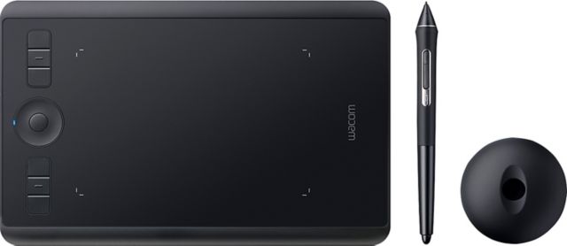 Wacom Intuos Pro Pen & Touch Tablet, Small, Black