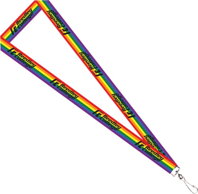 Reedley College Pride 3/4'' Lanyard