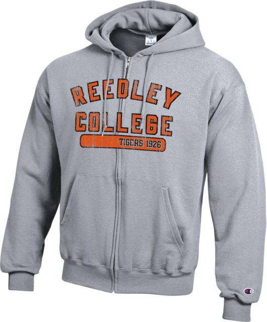 Reedley College Tigers Full-Zip Hooded Sweatshirt: Reedley