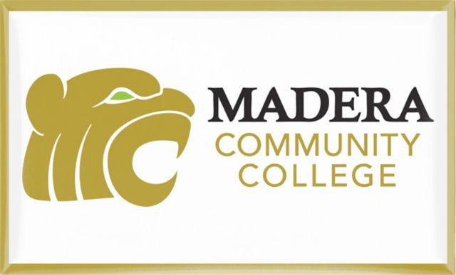 Madera Community College 2.2 x 3.6 Domed Magnet
