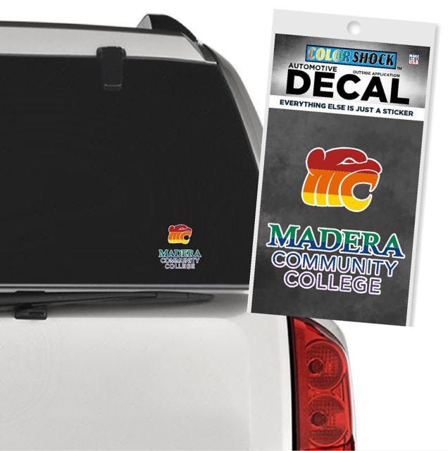 Madera Community College Pride Decal