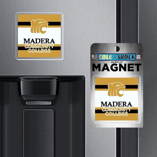 Madera Community College 7 in. Acrylic Magnet