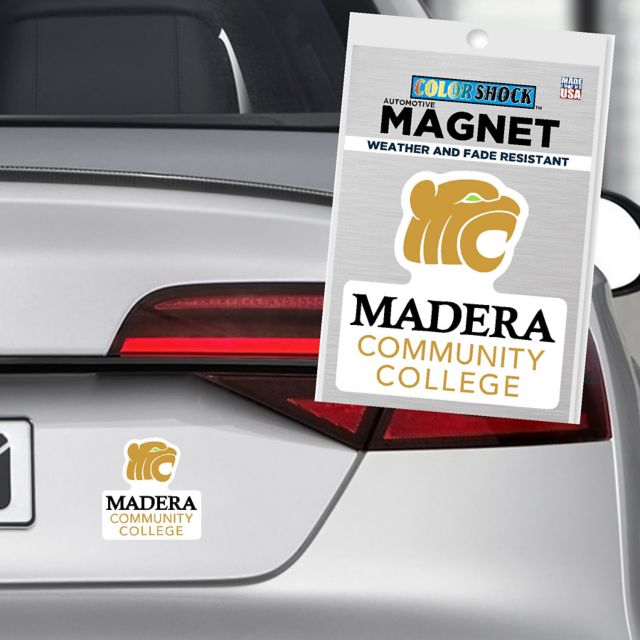 Madera Community College 4" x 4" Magnet