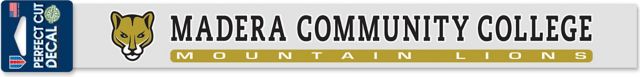 Madera Community College Mountain Lions 2x17 Decal