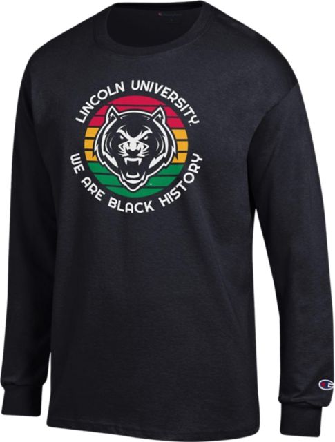 Lincoln University Blue Tigers Black History Long Sleeve T-Shirt