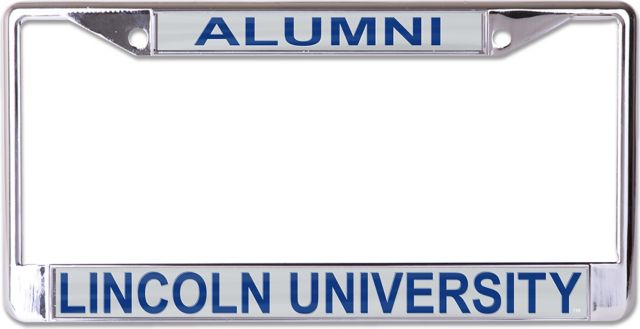 Lincoln University Alumni License Plate Frame