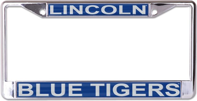 Lincoln University Blue Tigers License Plate Frame